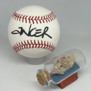 Abraham Ancer signed Rawlings OML Baseball PSA DNA COA LIV Golf Auto A3051