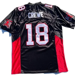 ADAM SANDLER SIGNED AUTOGRAPHED LONGEST YARD FOOTBALL JERSEY PAUL CREWE JSA