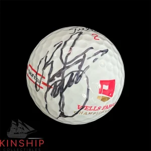 Rickie Fowler signed Wells Fargo Logo Golf Ball JSA COA US Open PGA Auto A3212
