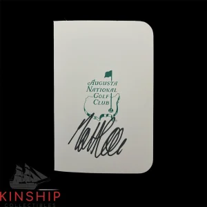 Mattieu Pavon signed Masters Scorecard JSA COA Augusta PGA Golf Auto Z1711
