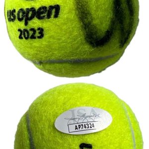 COCO GAUFF SIGNED AUTOGRAPHED WILSON 2023 US OPEN TENNIS BALL JSA