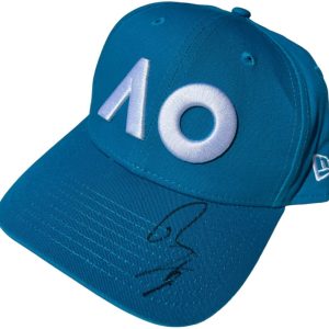 RAFAEL NADAL SIGNED AUSTRALIAN OPEN TENNIS HAT CAP RAFA AO FRENCH US OPEN JSA