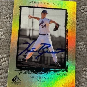 1999 SP Top Prospects #17 Kris Benson signed autographed card Pittsburgh Pirates