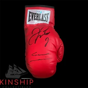 Floyd Mayweather Jr Marcos Maidana signed Boxing Glove PSA DNA Auto Z1736