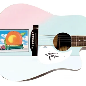 Allman Brothers Band Warren Haynes Autographed 1:1 Graphics Photo Guitar ACOA
