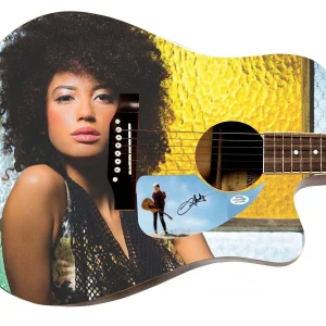 Andy Allo Autographed Custom Graphics Photo Guitar ACOA