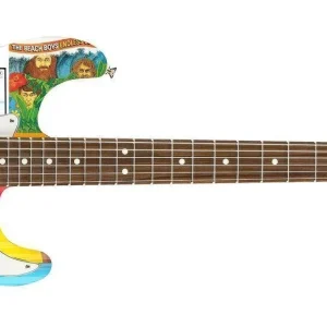 The Beach Boys Autographed Albums Photo Graphics Fender Guitar Exact Proof ACOA