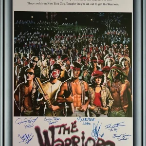The Warriors Cast Autographed Signed Framed 24x36 Poster Exact Photo Proof ACOA