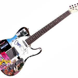 Aerosmith Autographed Signed Custom 1/1 Graphics Album Cd Photo Guitar