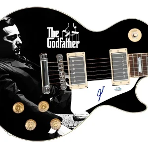 Al Pacino Autographed Custom Graphics 1/1 Photo Guitar ACOA