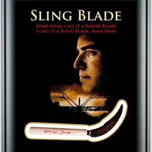 Billy Bob Thornton Signed Sling Blade Framed Poster Photo Display Exact Proof