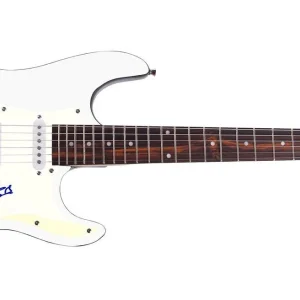 Bo Diddley Autographed Signed Graphics Photo Guitar