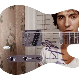 Bruce Springsteen Signed Darkness On Edge of Town LP CD Graphics Photo Guitar