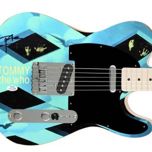 The Who Pete Townshend Autographed Fender Tommy Album Lp Cd Graphics Photo Guita
