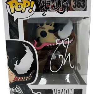 TOM HARDY SIGNED AUTOGRAPHED FUNKO POP VINYL VENOM 363 AUTHENTIC JSA