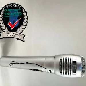 Susanna Hoffs Signed Microphone The Bangles Beckett BAS 2 COA