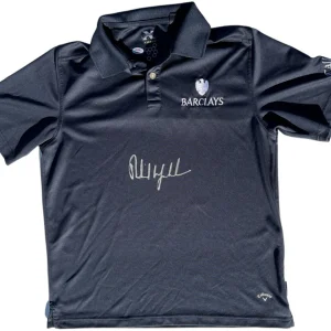 PHIL MICKELSON SIGNED AUTOGRAPHED GOLF POLO SHIRT MASTERS PGA US PSA/DNA