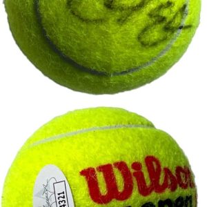 CHRIS CHRISTOPHER EUBANKS SIGNED AUTOGRAPHED WILSON US OPEN TENNIS BALL JSA