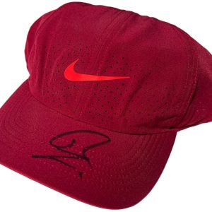 RAFAEL NADAL SIGNED NIKE TENNIS HAT CAP RAFA KING OF CLAY JSA