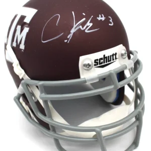 Christian Kirk Signed Texas A&M Aggies Jaguars Mini Helmet w/Beckett BL52573