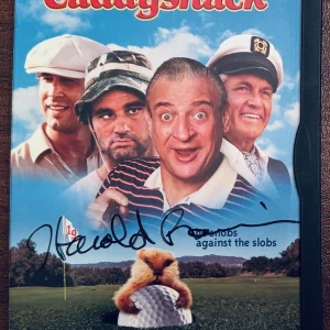 Harold Ramis Signed Autographed Caddyshack DVD Cover JSA Letter Ghostbusters