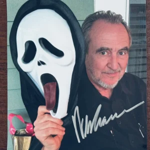 Wes Craven Signed Autographed 8x10 Scream Photo JSA Letter
