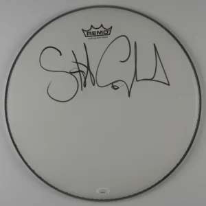 Stewart Copeland The Police Autograph Signed Drumhead JSA COA 14"