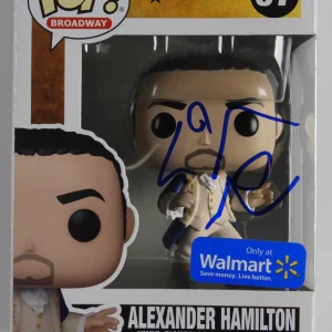 Lin-Manuel Miranda JSA Signed Autograph Funko Pop Hamilton Walmart 07