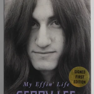 Geddy Lee Rush JSA Autograph Signed Book My Effin' Life