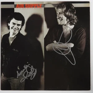 Air Supply JSA Signed Autograph Record Vinyl Graham Russell Hitchock