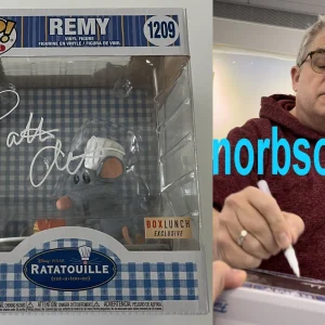 PATTON OSWALT SIGNED RATATOUILLE REMY FUNKO 1209 EXACT VIDEO PROOF & BECKETT COA