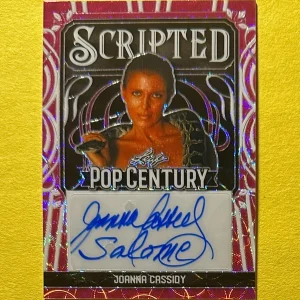 2024 LEAF POP CENTURY JOANNA CASSIDY SCRIPTED AUTOGRAPH /7 #SC-JC1