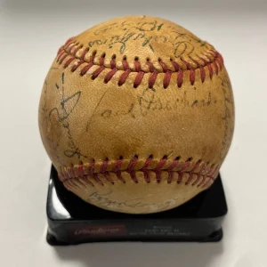 1952 CHICAGO WHITE SOX TEAM SIGNED AUTOGRAPHED BASEBALL BECKETT LOA VINTAGE