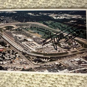 Gil DeFerran Signed Indianapolis Indy 500 Postcard Autographed
