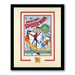 Stan Lee "Marvel" SIGNED 'Amazing Spider-Man #1' Photo Framed 11x14 Display ACOA