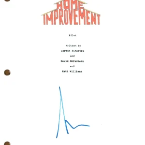 Tim Allen Signed Autograph Home Improvement Pilot Script Screenplay Beckett COA