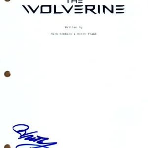 Will Yun Lee Signed Autograph The Wolverine Movie Script Screenplay ACOA COA
