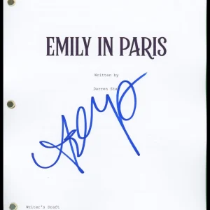 Ashley Park "Emily in Paris" AUTOGRAPH Signed Complete Pilot Episode Script ACOA