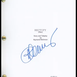 Adelaide Clemens "Rectify" AUTOGRAPH Signed Complete Pilot Episode Script ACOA