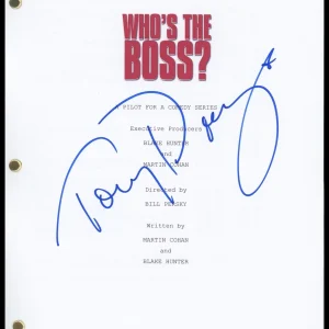 Tony Danza "Who's the Boss?" AUTOGRAPH Signed Complete Pilot Episode Script ACOA