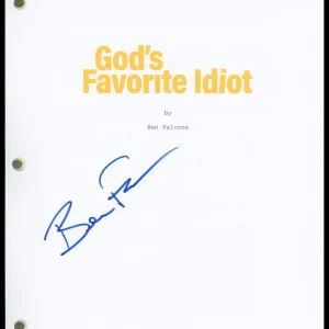 Ben Falcone "God's Favorite Idiot" AUTOGRAPH Signed Pilot Episode Script ACOA