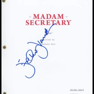 Zeljko Ivanek "Madam Secretary" AUTOGRAPH Signed Full Pilot Episode Script ACOA