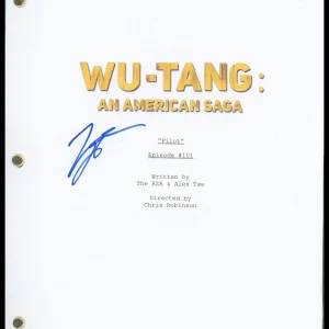Alex Tse "Wu-Tang: An American Saga" AUTOGRAPH Signed Pilot Episode Script ACOA
