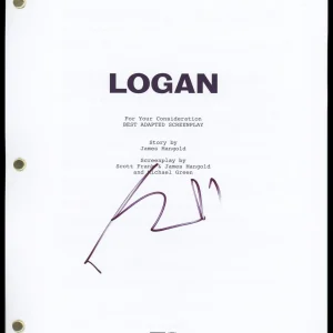 Boyd Holbrook "Logan" AUTOGRAPH Signed Full Complete Script Screenplay ACOA