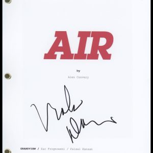 Viola Davis "Air" AUTOGRAPH Signed 'Deloris Jordan' Full Script Screenplay ACOA