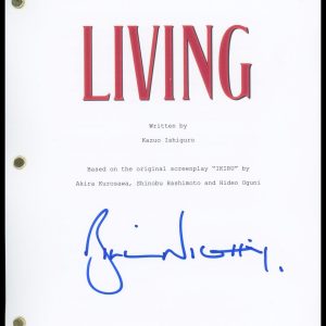 Bill Nighy "Living" AUTOGRAPH Signed Full Complete Script Screenplay B ACOA
