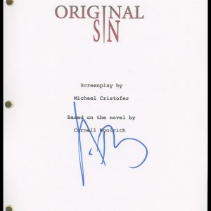 Antonio Banderas "Original Sin" AUTOGRAPH Signed Complete Script Screenplay ACOA