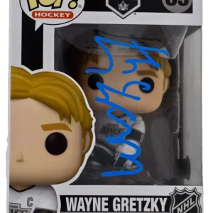 Wayne Gretzky Signed Autograph Funko Pop Hockey LA Los Angeles Kings Beckett COA