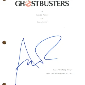 Annie Potts Signed Autograph Ghostbusters Movie Script Screenplay Beckett COA