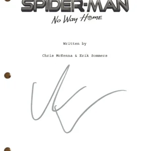 Willem Dafoe Signed Autograph Spider-Man No Way Home Full Script Beckett COA